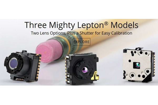 赤外線カメラ Lepton （カメラモジュール）